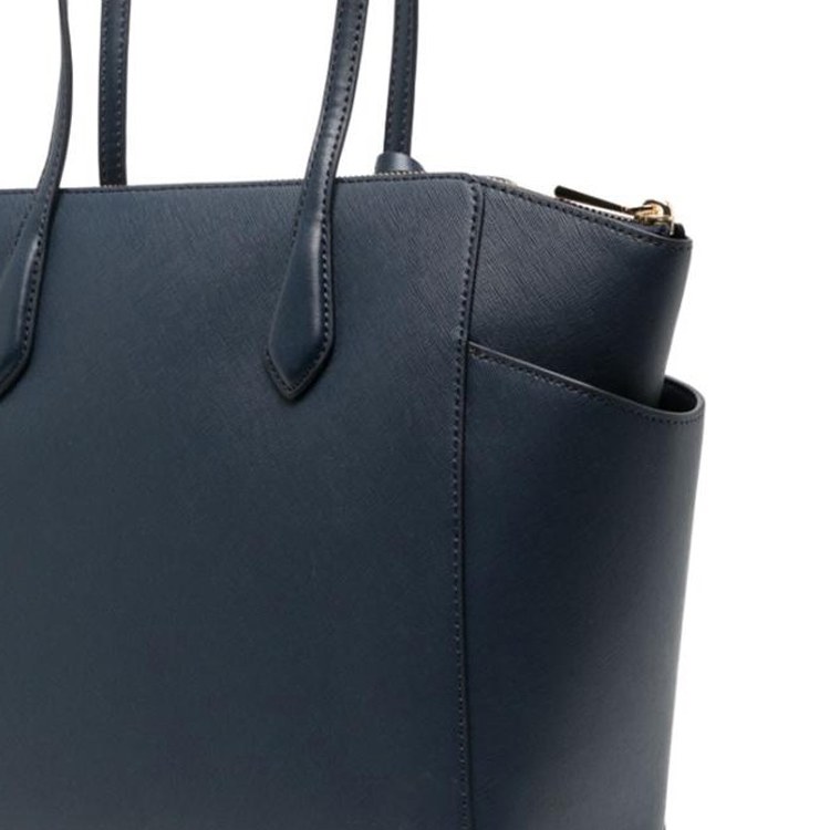 Michael Kors Leather Shoulder Bag Blue