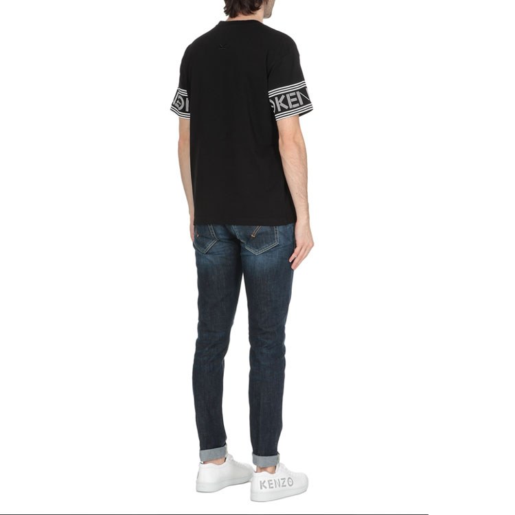 KENZO Logo Short Sleeve T-Shirt Black