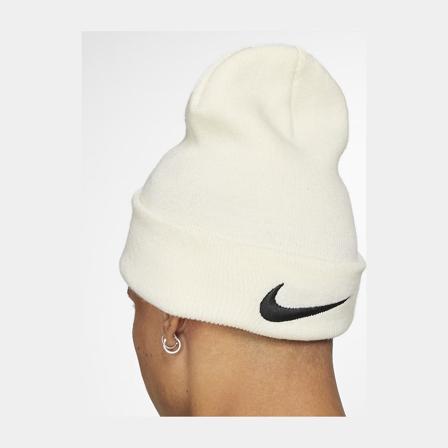 Stussy x Nike Beanie White