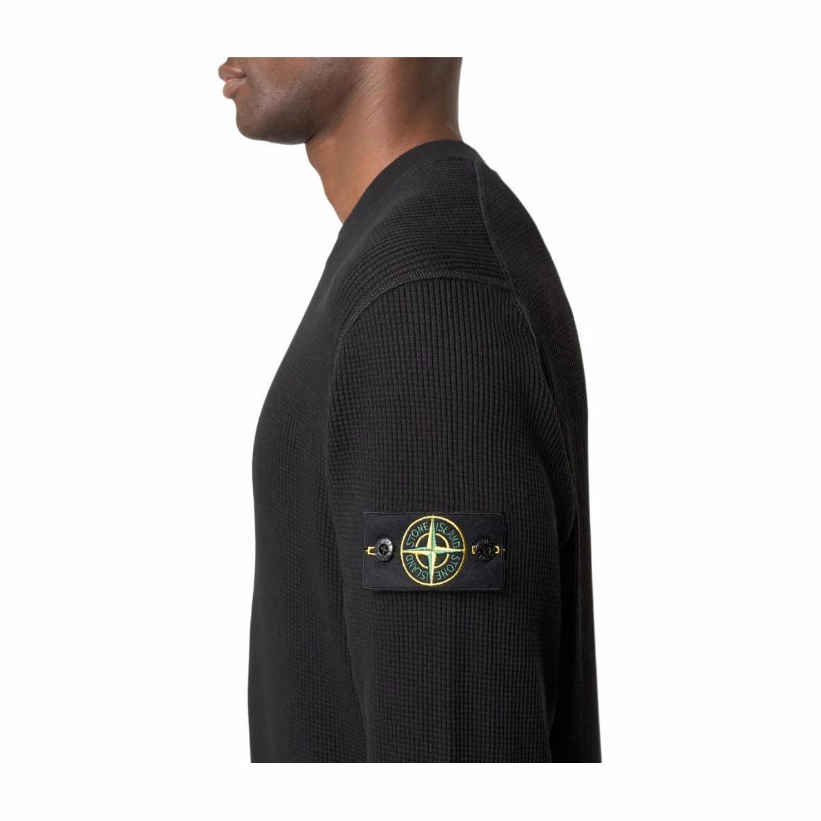 Stone Island Long Sleeve Crewneck Sweatshirt Black