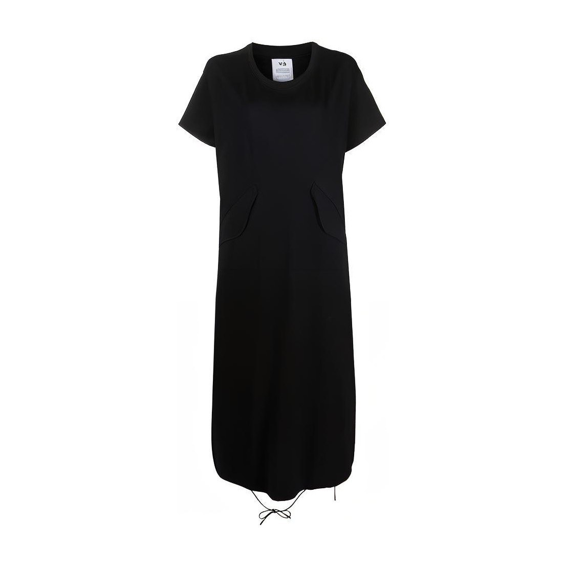 Y-3 FW21 Black Maxi T-Shirt Dress