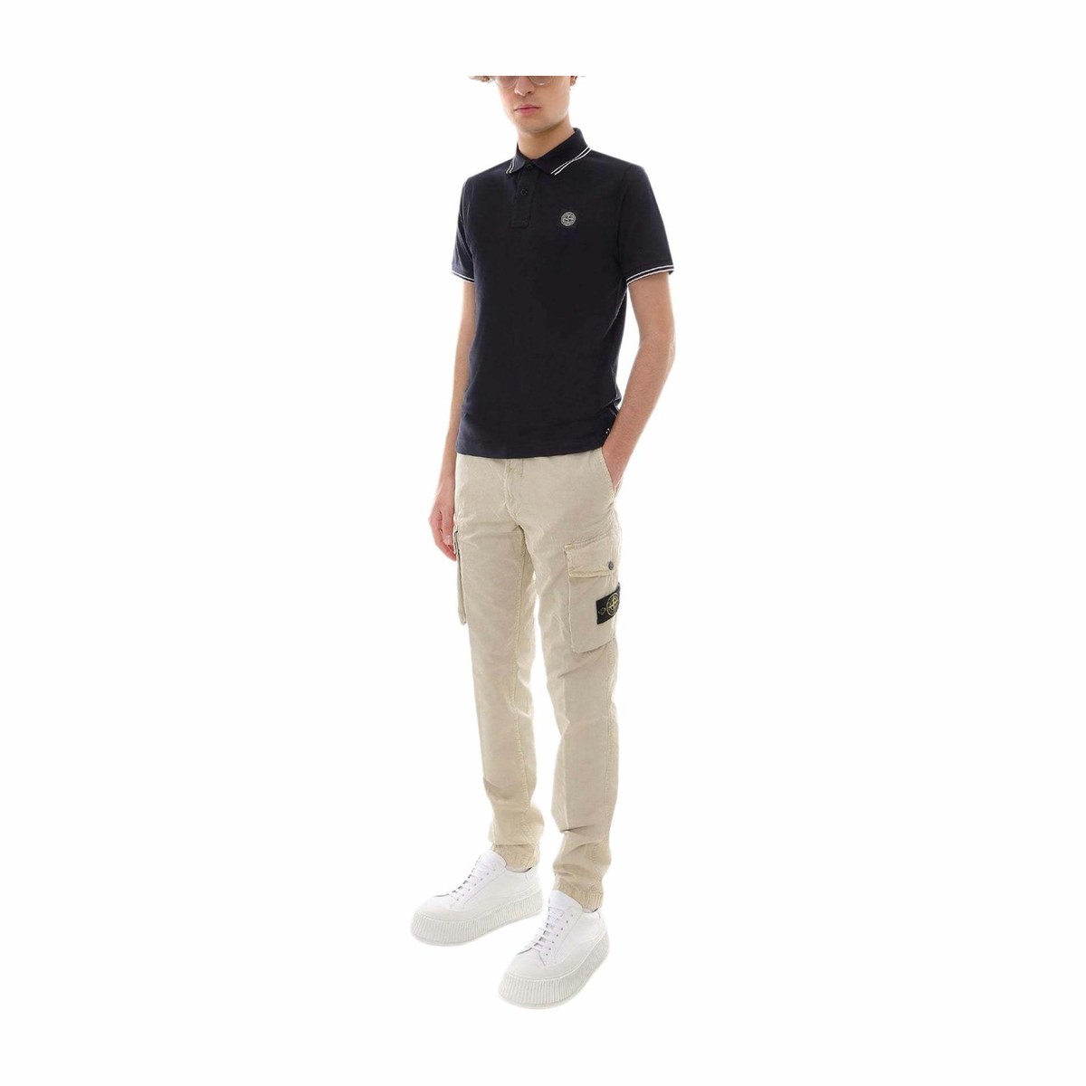 Stone Island SS24 Navy Polo