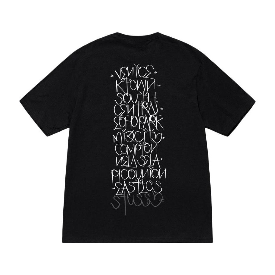 Stussy x BORN x RAISED Handstyles Tee Black