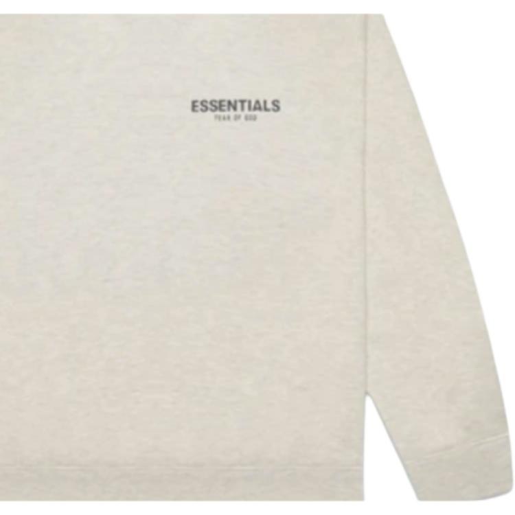 Fear of God Essentials SS20 Mock Neck Sweatshirt Oatmeal