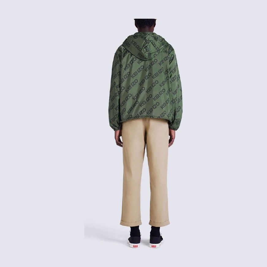 KENZO FW22 Logo Hoodie Jacket Green