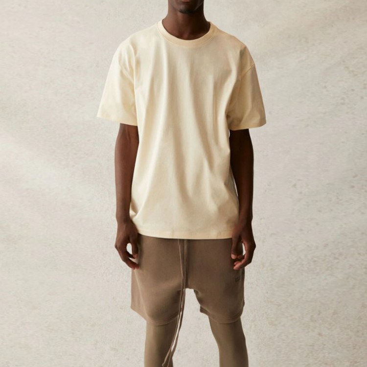 Fear of God Essentials SS21 Short Sleeve Tee Buttercream/Cream