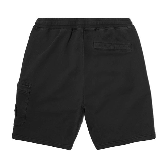 Stone Island Logo Shorts Black