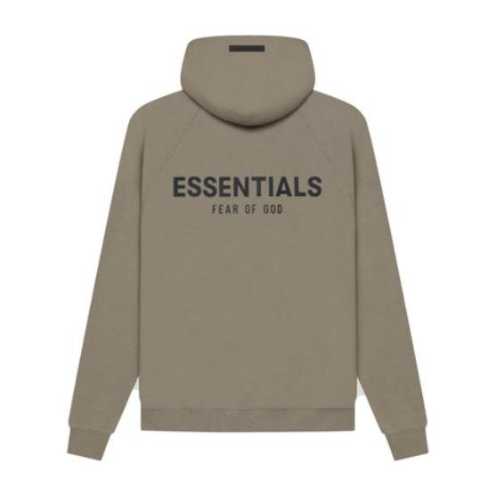 Fear of God Essentials Pull-Over Hoodie Taupe