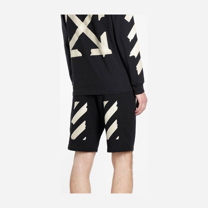OFF-WHITE SS20 Logo Tape Shorts