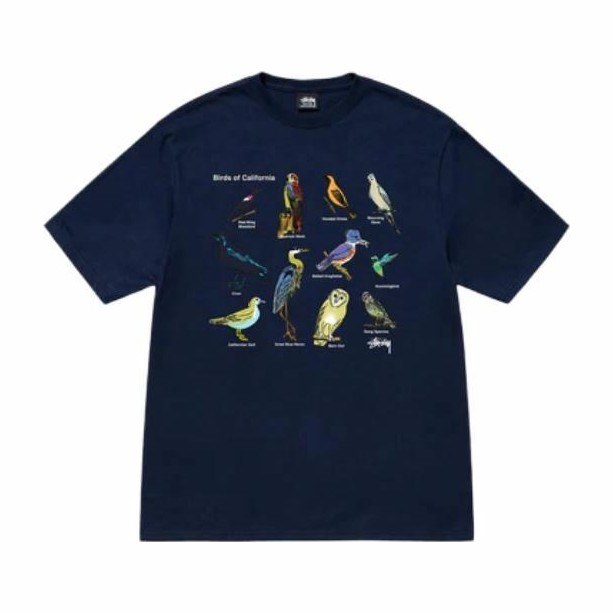 Stussy Bird Print T-Shirt
