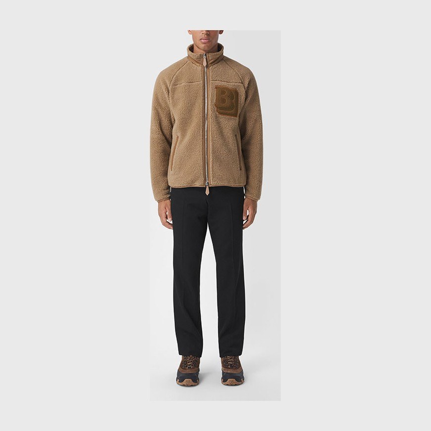 Burberry Logo Jacket Brown
