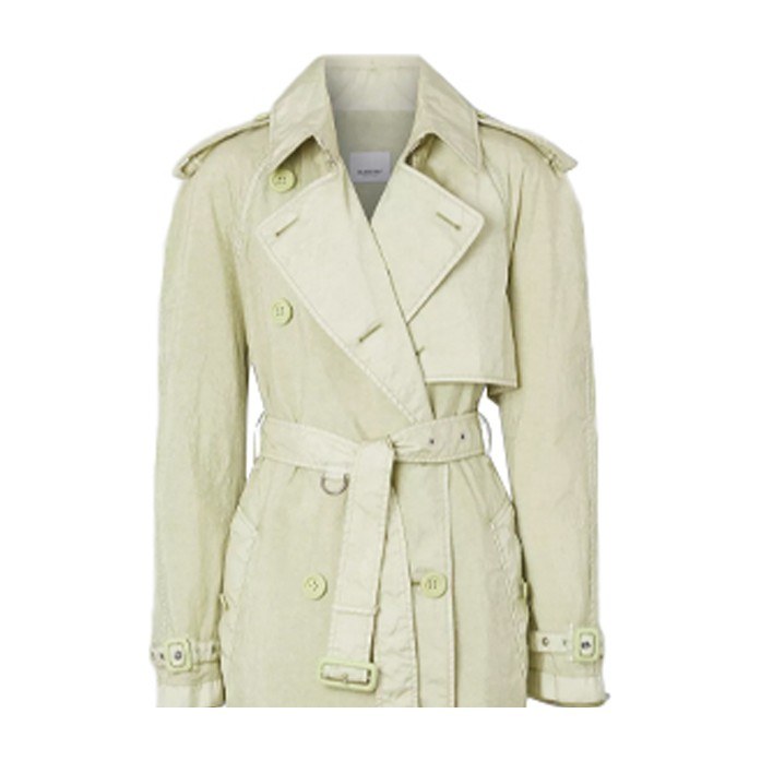 Burberry Trench Coat Mist Green