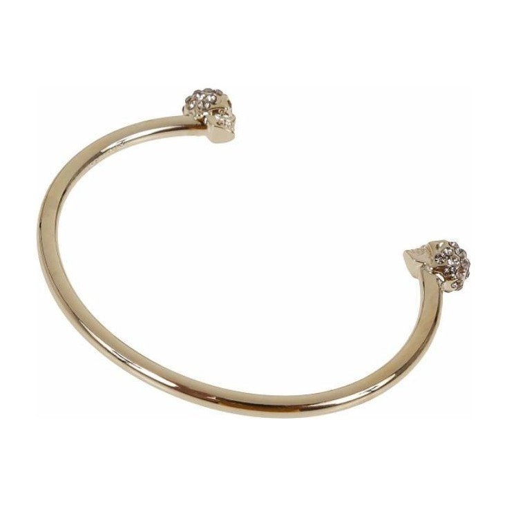 Alexander McQueen Skull Bracelet Gold