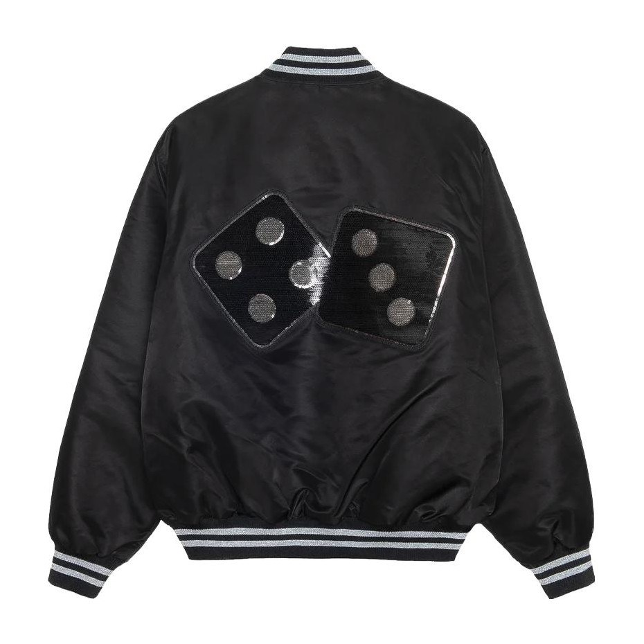 Stussy FW23 SEQUINS SATIN JACKET