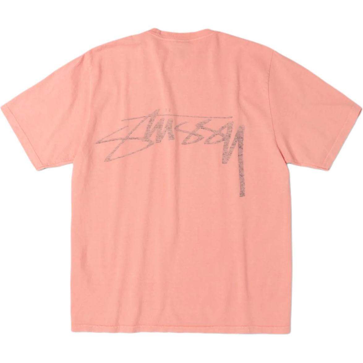 Stussy FW25 SMOOTH REVERSE TEE PIGMENT DYED logoT