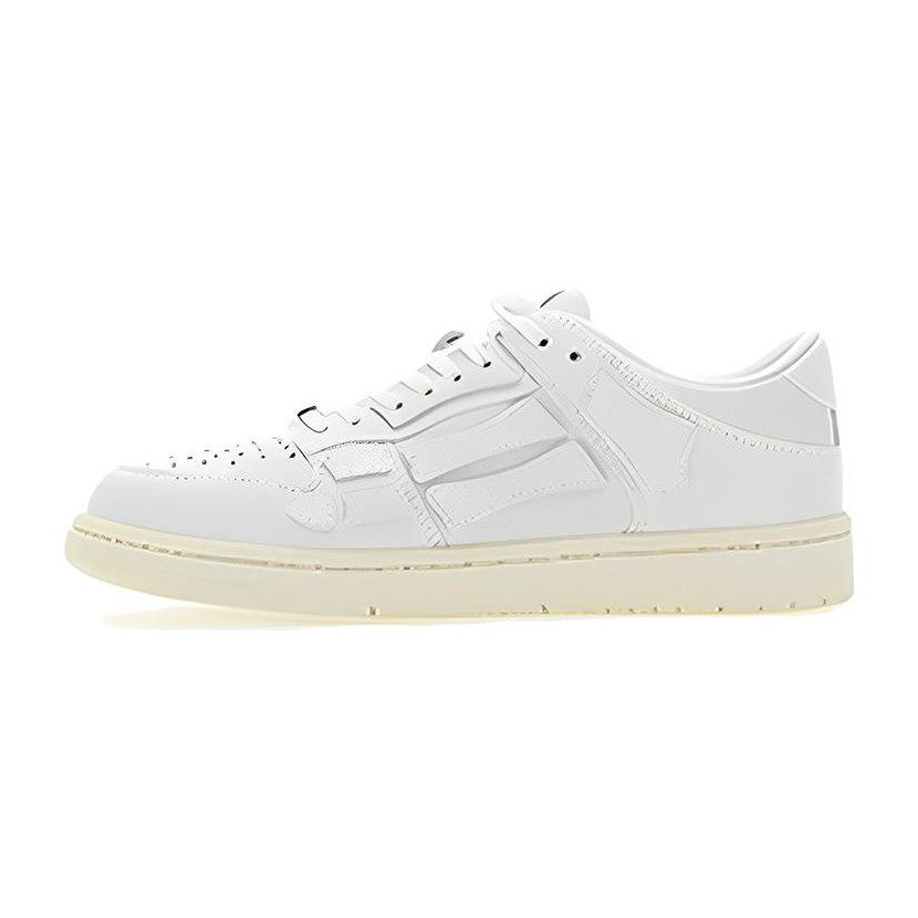 AMIRI Fashion Low-Top Sneakers White