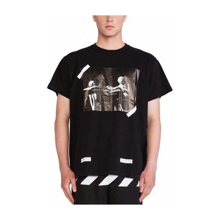OFF-WHITE Skull T-Shirt Black