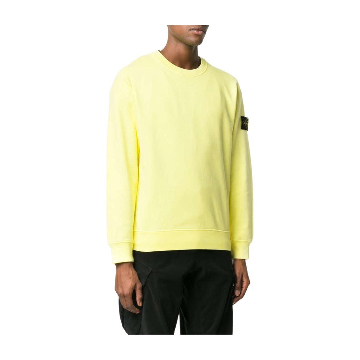 Stone Island SS21 Yellow Crewneck Sweater