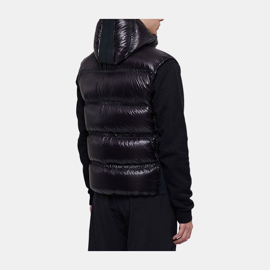 Moncler Genius Down Vest Hooded Black