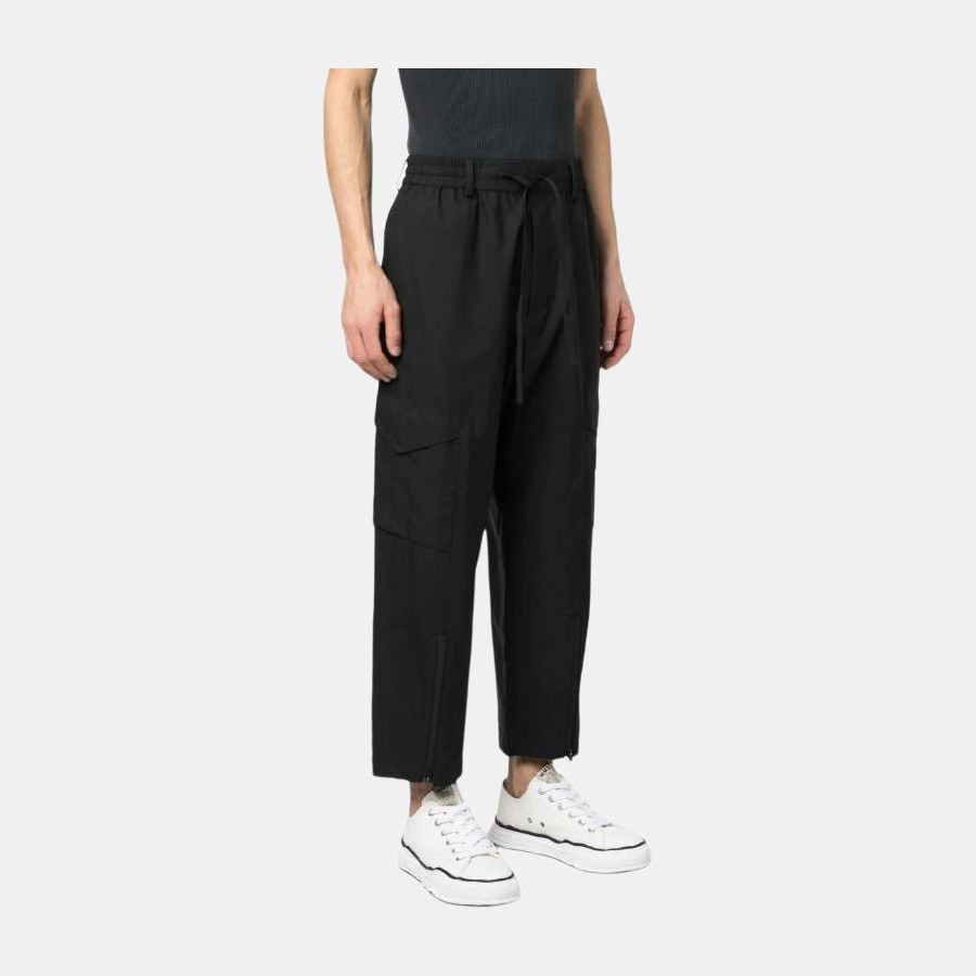 Y-3 Black Drawstring Pants