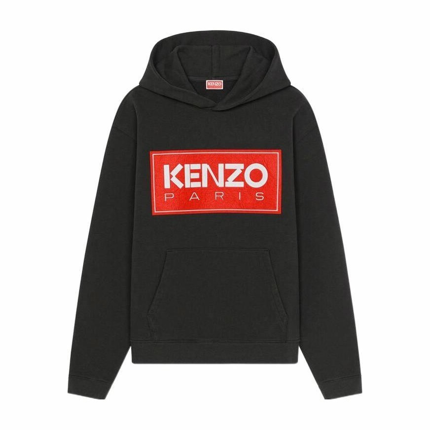 KENZO Logo Hoodie Black