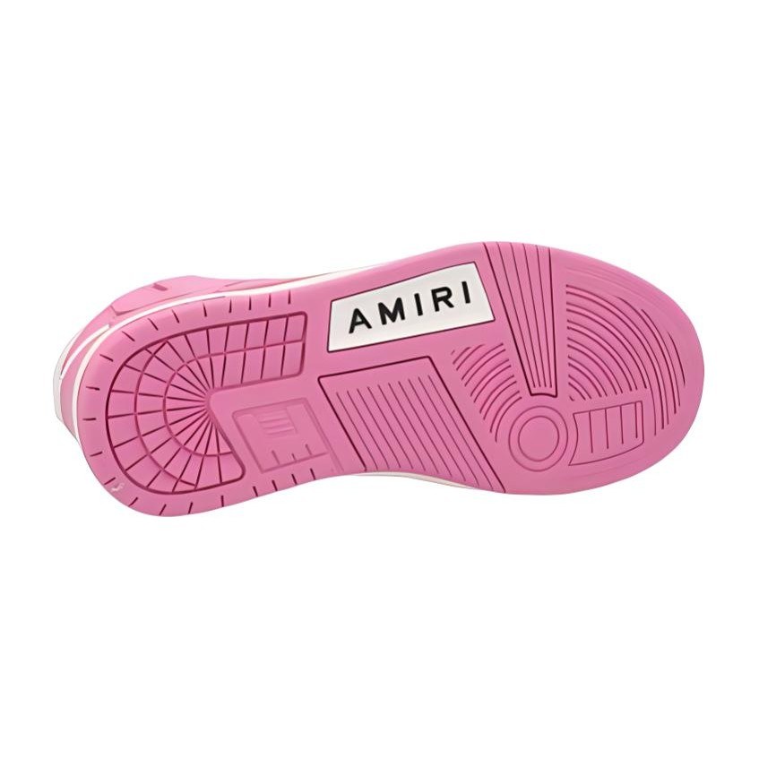 AMIRI Skel-Top Hi Pink White