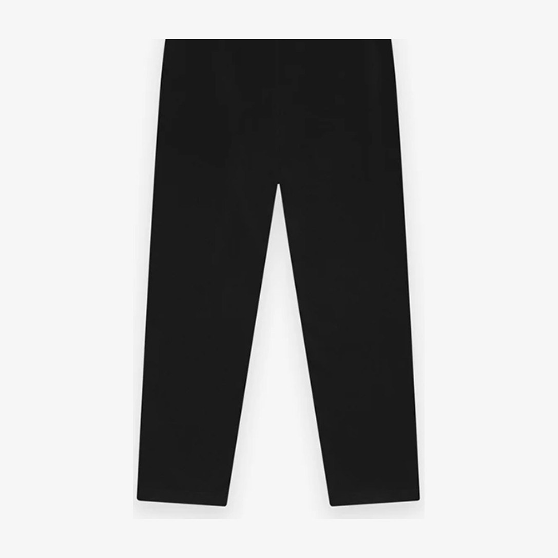 Fear of God Essentials x NBA SS25 Rubber Logo Knit Pants Black