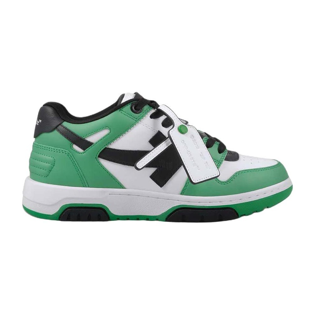 OFF-WHITE Low Top Sneakers Black Green