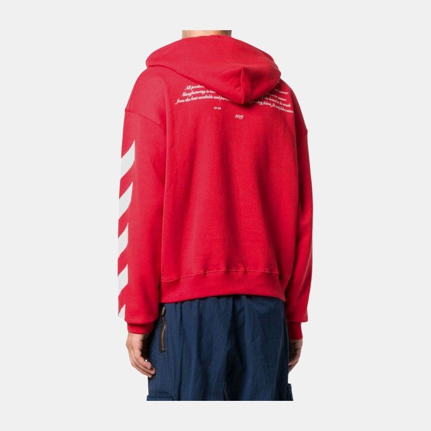 OFF-WHITE Hoodie Red