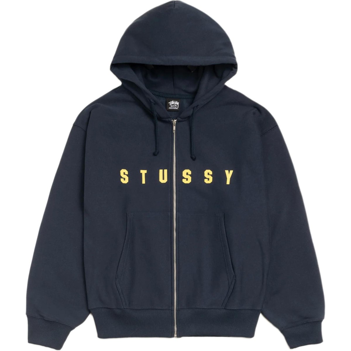 Stussy FW25 LENS ZIP HOODIE logo