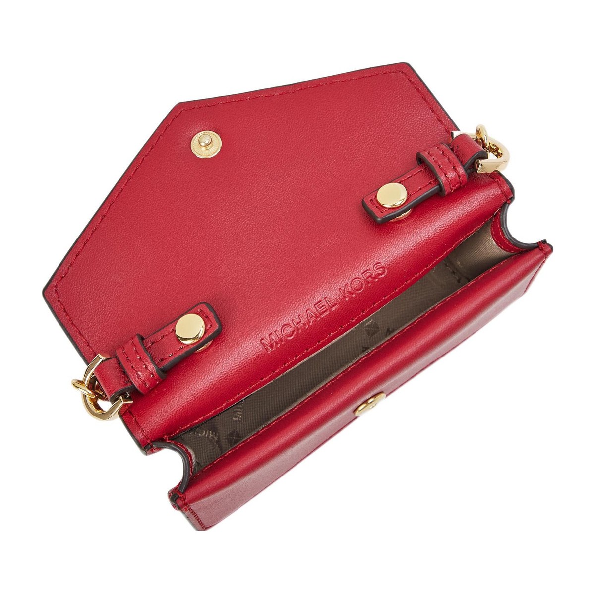Michael Kors Envelope Crossbody Bag Red