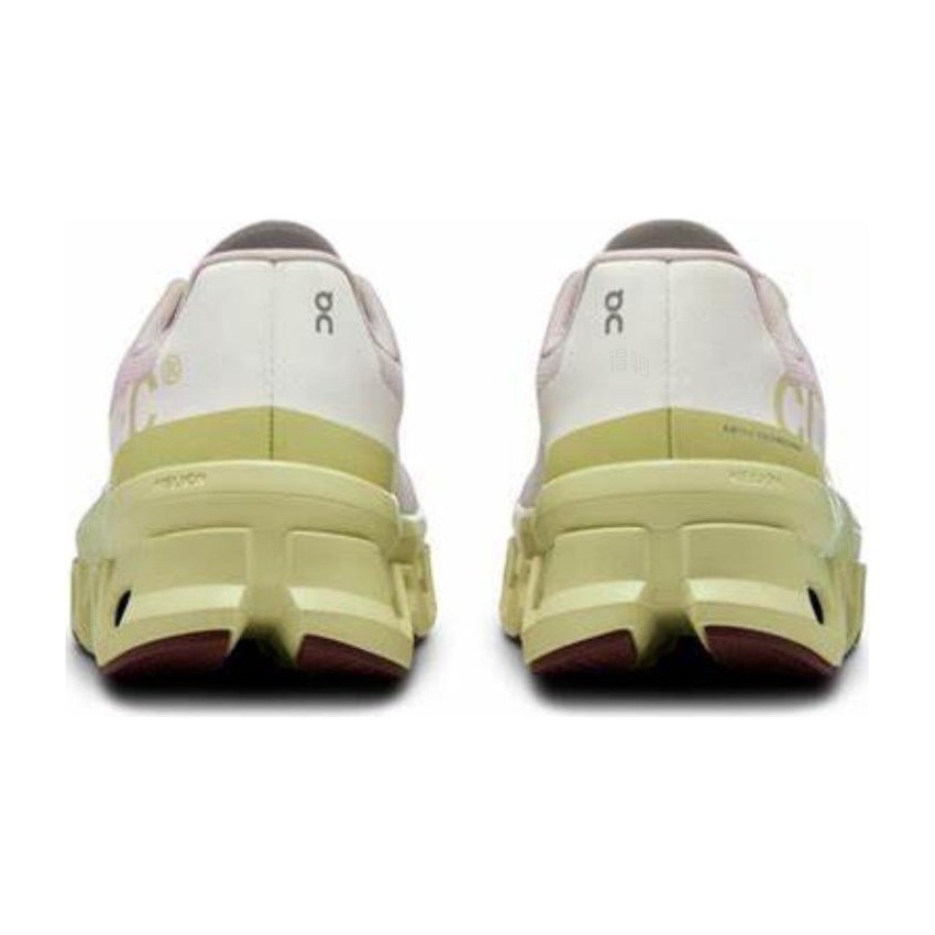 On Cloudmonster White Green