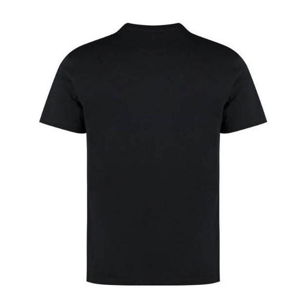 Valentino SS23 Red Outline Letter Print T-Shirt Black