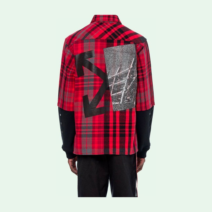 OFF-WHITE FW19 Jersey Sleeve Shirt