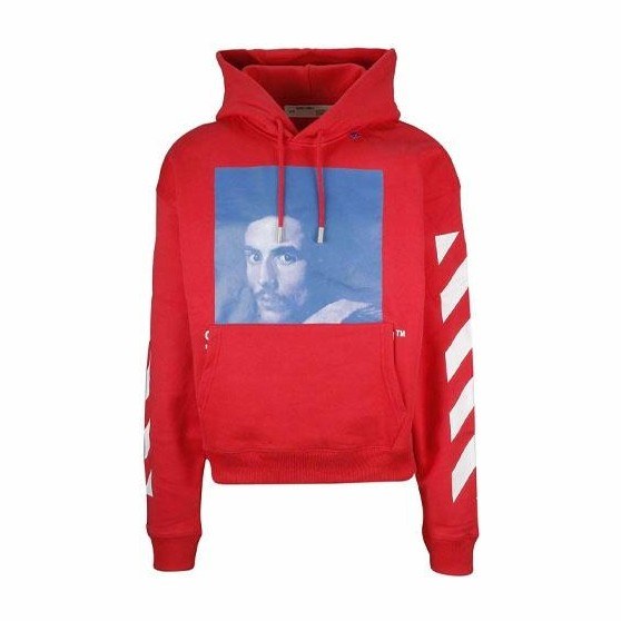 OFF-WHITE Hoodie Red