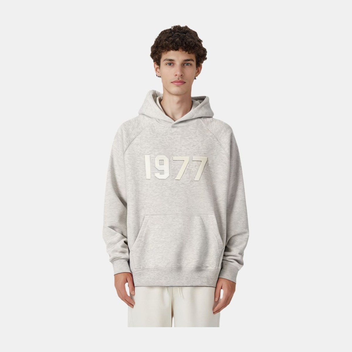 Fear of God Essentials 1977 Hoodie Light Oatmeal