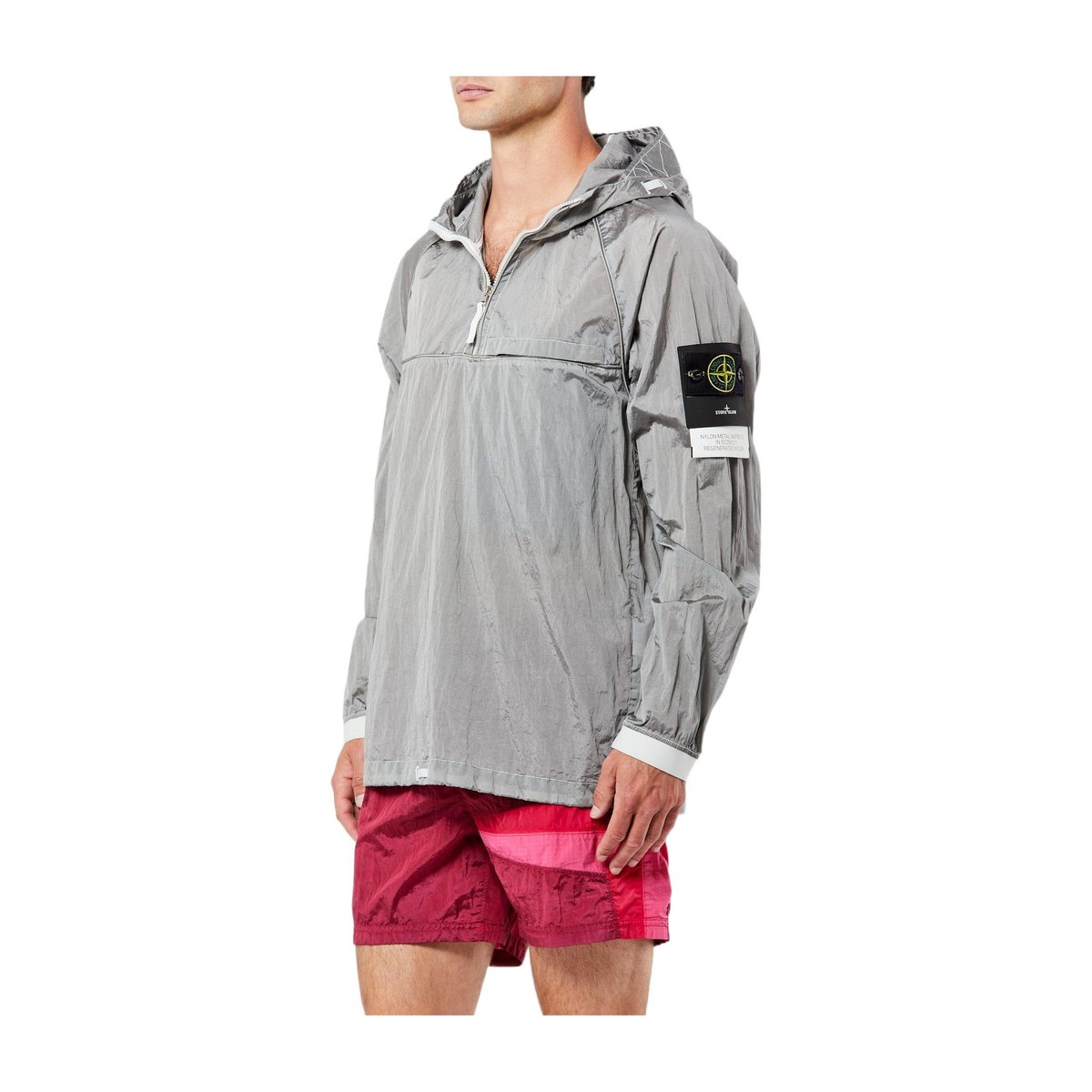 Stone Island SS22 Silver Nylon Jacket
