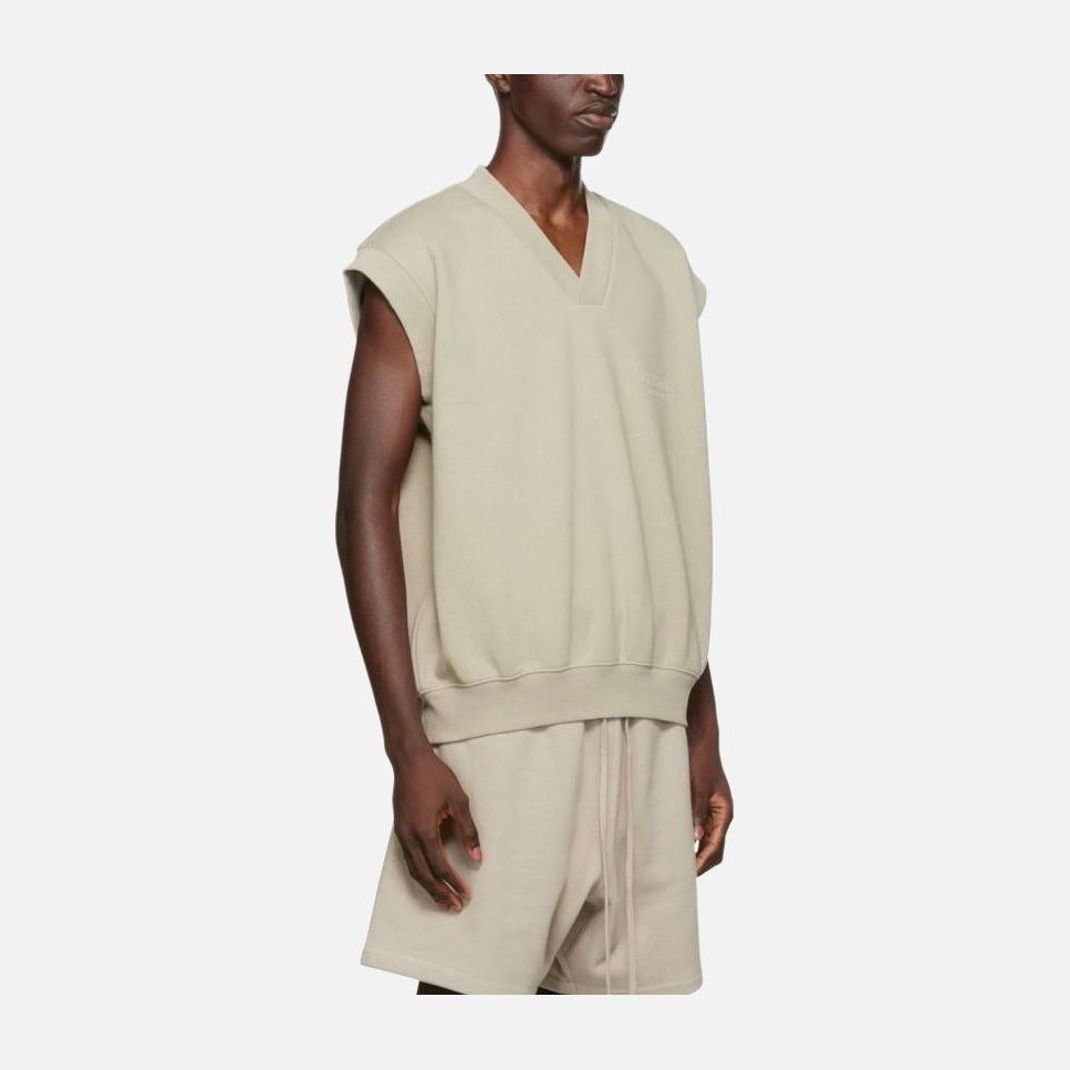 Fear of God Essentials V Neck Vest Smoke