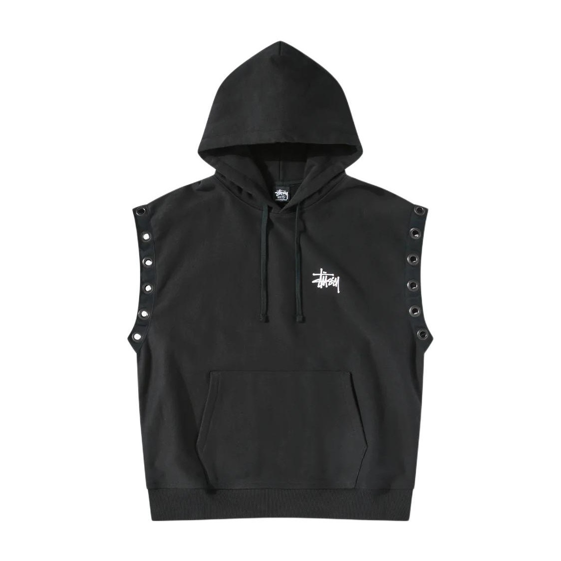 Stussy x JUNYA WATANABE Hoodie Vest Black