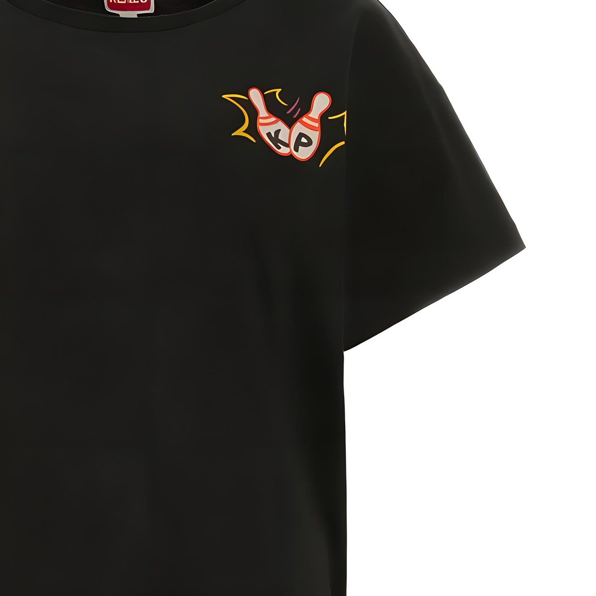 KENZO Logo Print T-Shirt Black