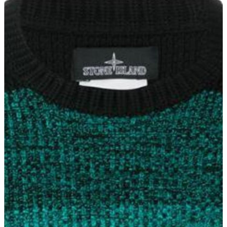 Stone Island Gradient Crewneck Knit Sweater