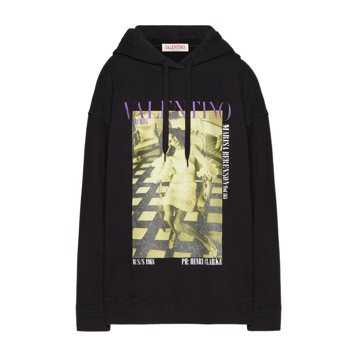 Valentino SS22 Hoodie Black
