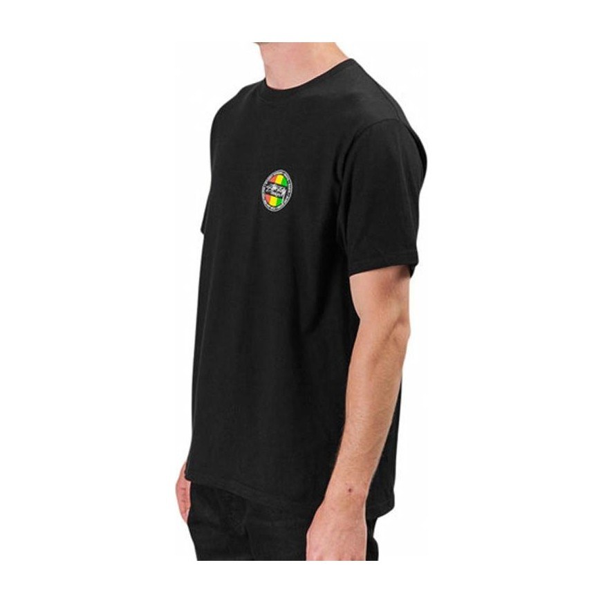 Stussy Surf Dot Tee Black