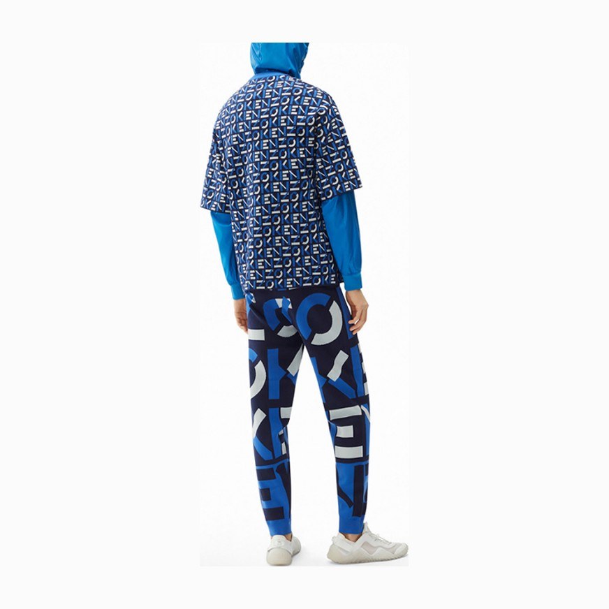 KENZO SS21 Sport Monogram Blue