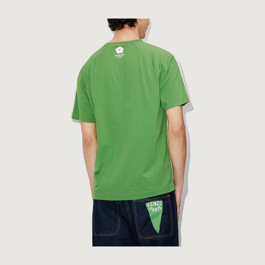 KENZO SS23 Cartoon Print T-Shirt Green