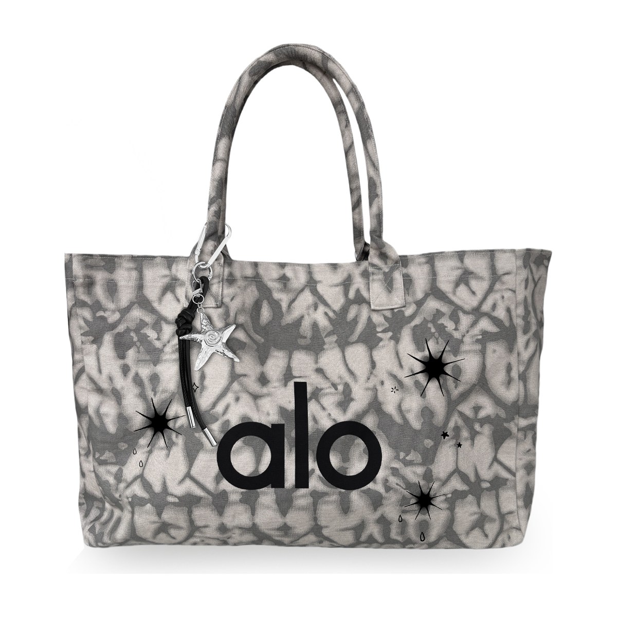 alo yoga Qi Mu Tote Bag Large Gray