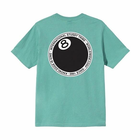 Stussy 8 Ball Series Crewneck T-Shirt
