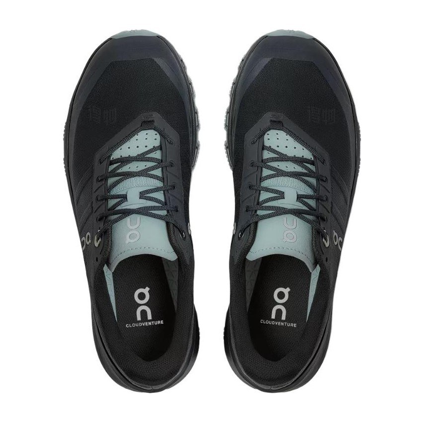 On Cloudventure Black Green