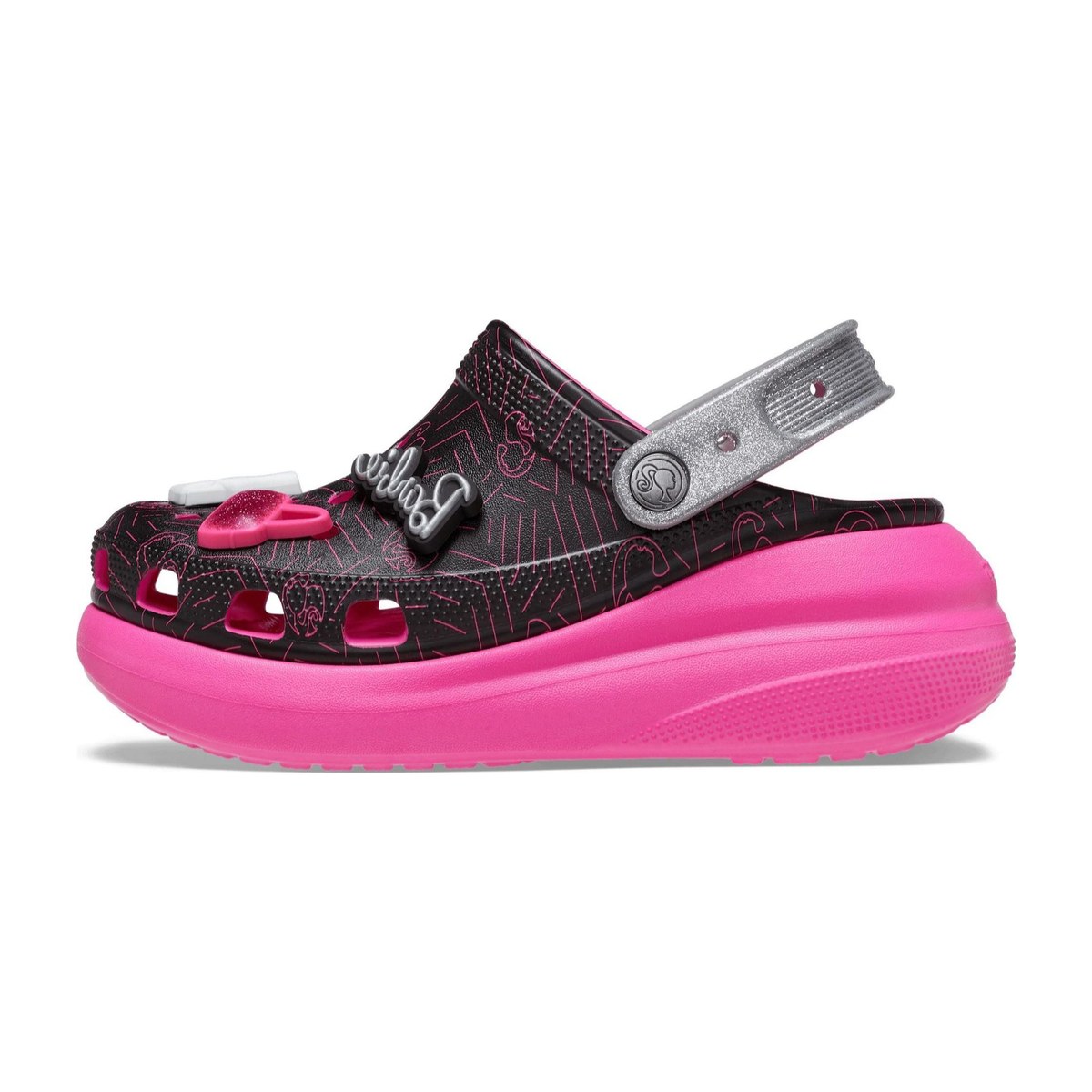 Barbie x Crocs Crush Clog Black