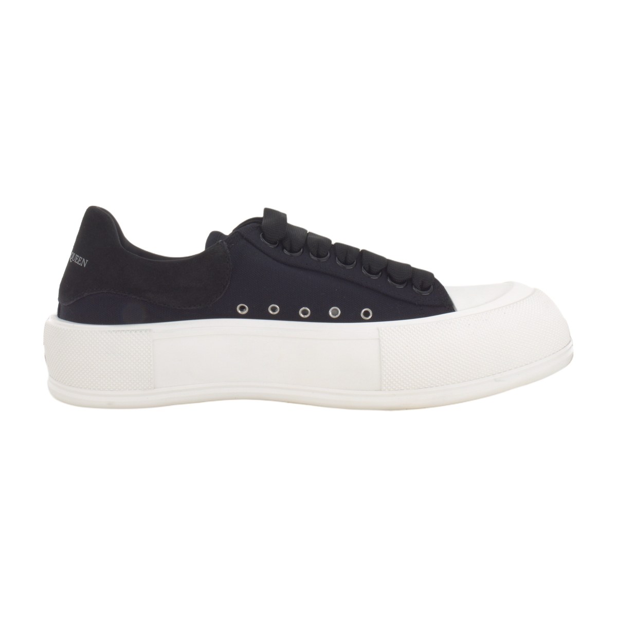 Alexander McQueen Deck Plimsoll Black